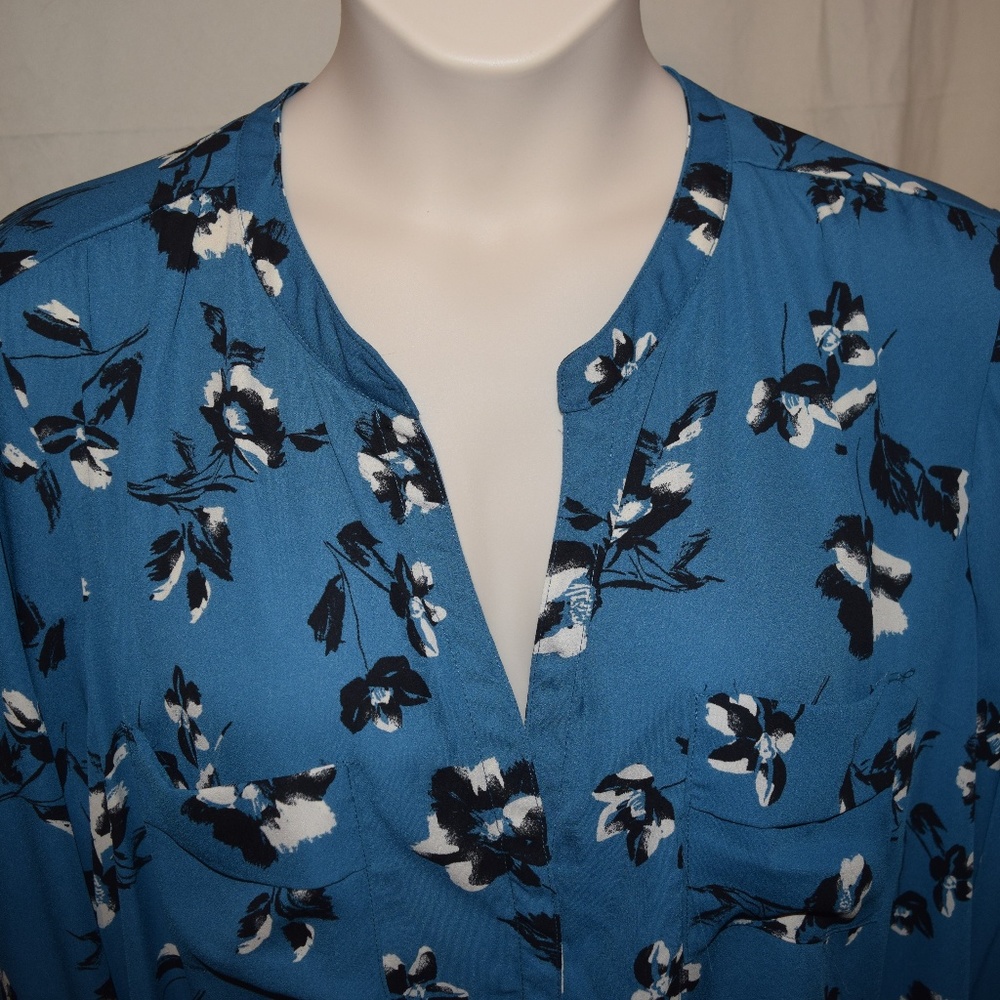 Beautiful blue blouse